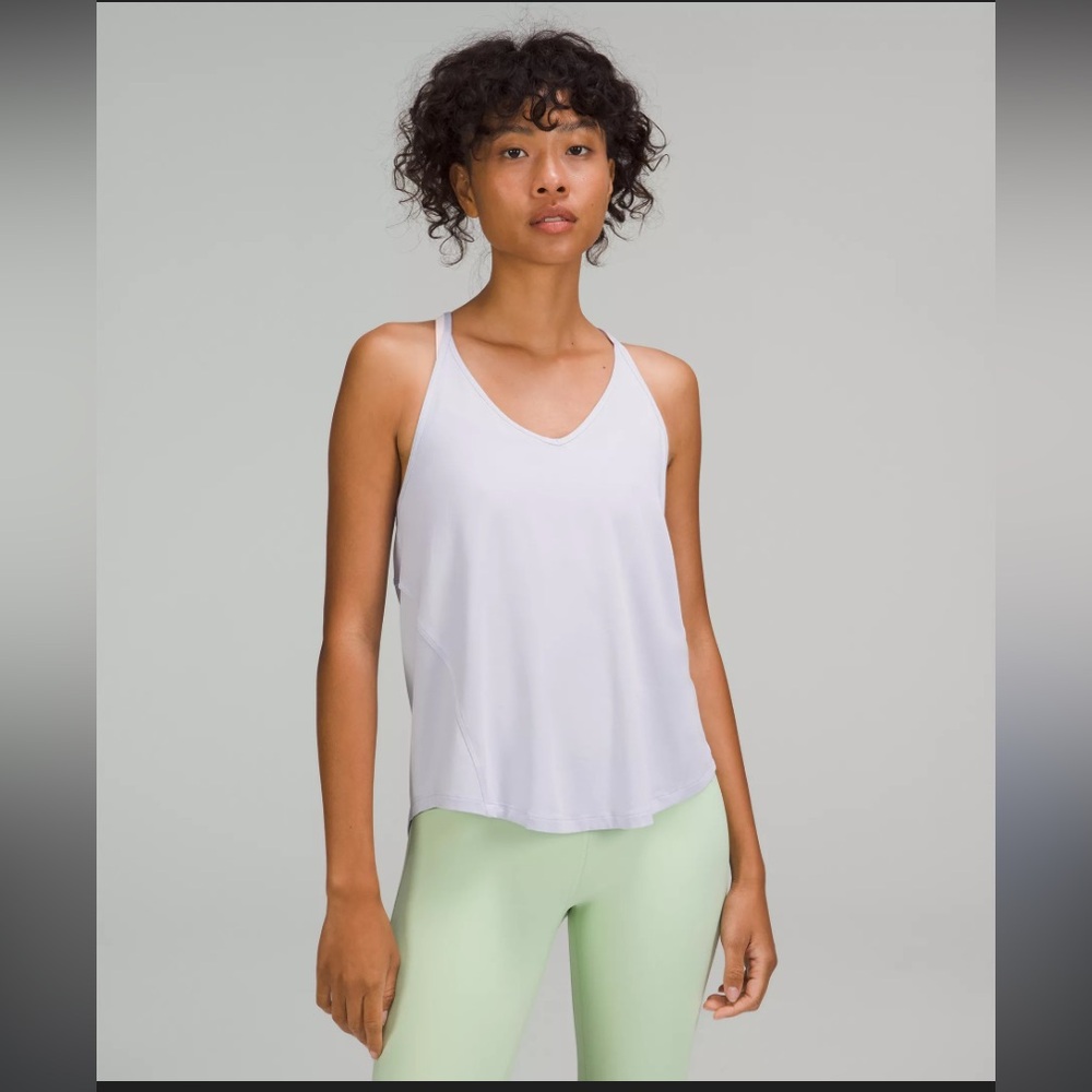 LULULEMON Modal-silk Buttery Soft Yoga Tank Top In Faint Lavender